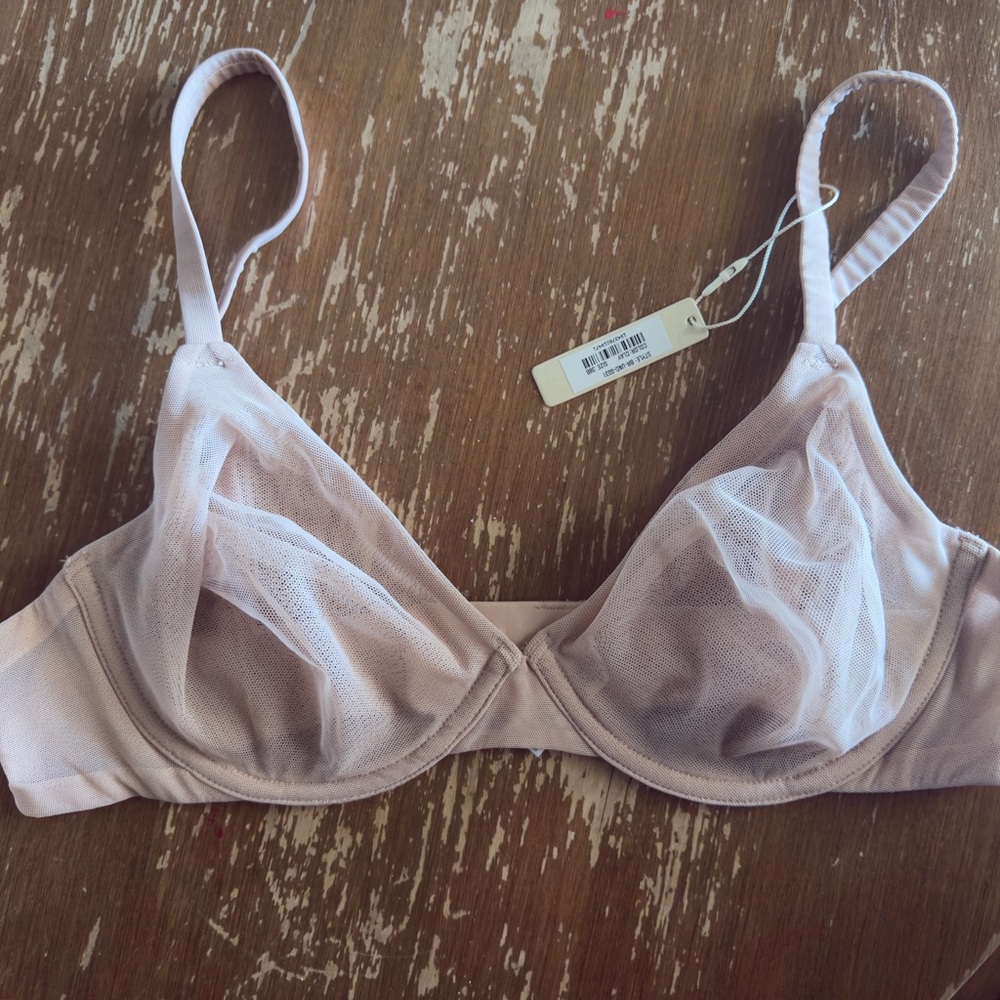 SKIMS Sheer Mesh Bra